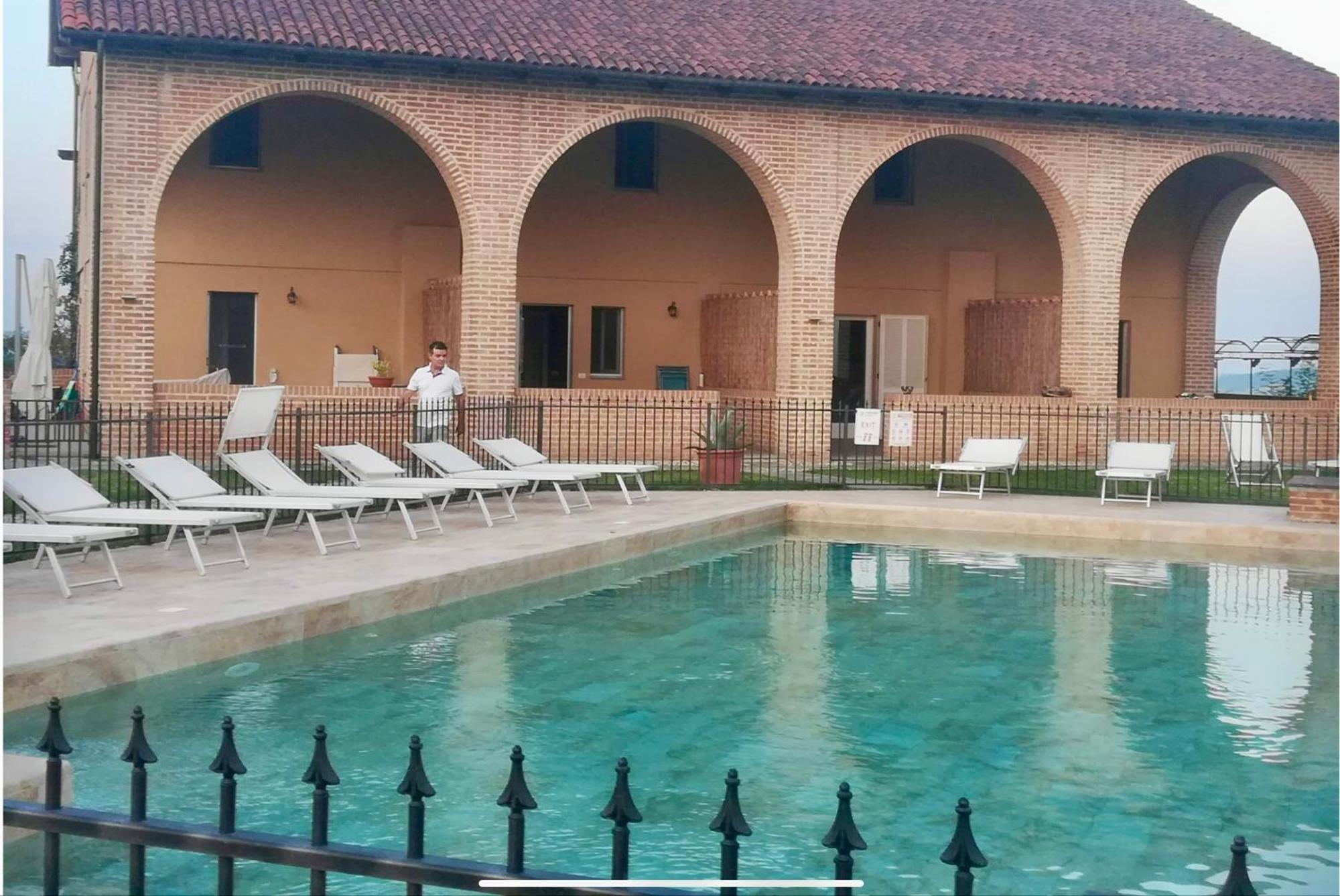 Villa Tormalina Rosa Presso La Bordona Vignale Esterno foto