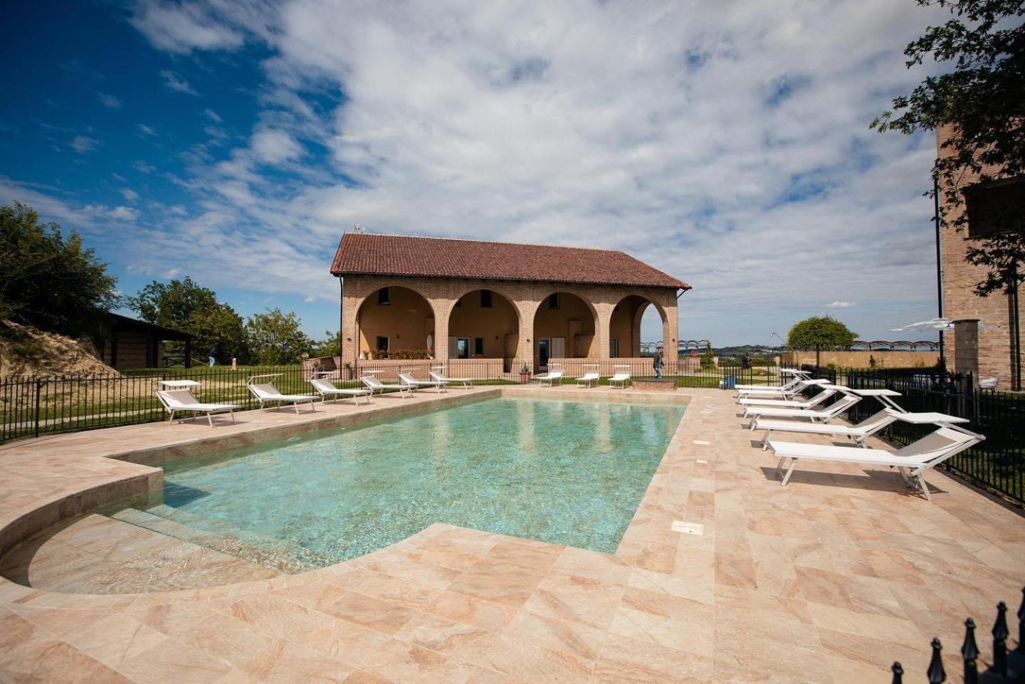 Villa Tormalina Rosa Presso La Bordona Vignale Esterno foto